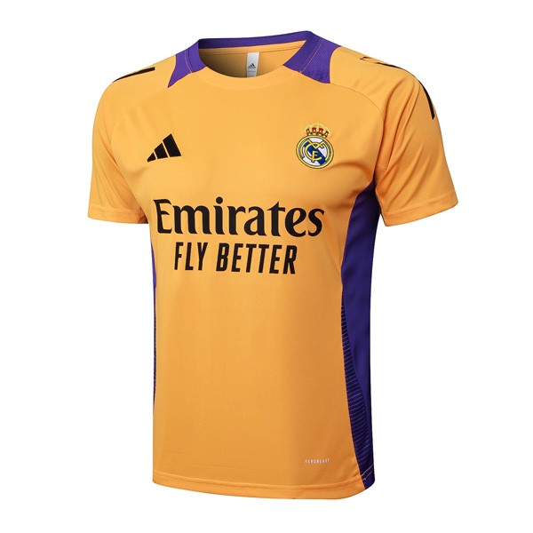 Camiseta Entrenamiento Real Madrid 2025-26 Amarillo